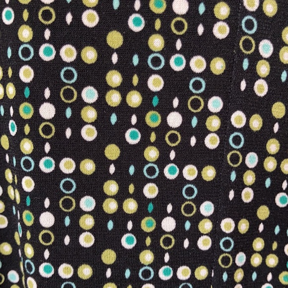 Kupcake green black boat neck short sleeve midi maxi tie front shortsleeve dress - Picture 10 of 17